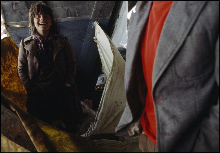 ITALY,Brindisi: Albanian refugees.