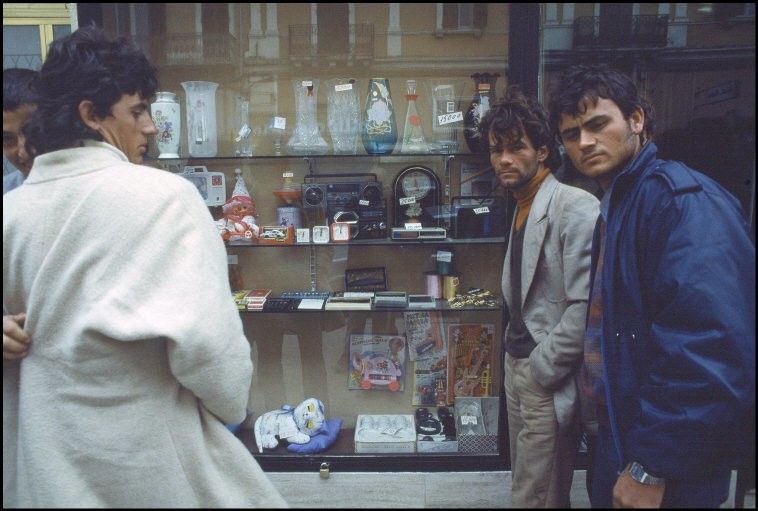 ITALY,Brindisi: Albanian refugees.
