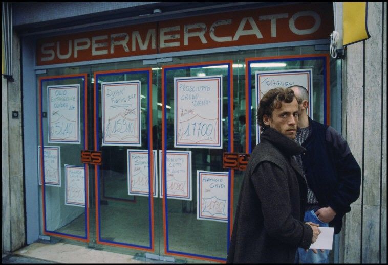 ITALY,Brindisi: Albanian refugees.