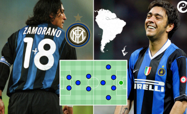 Ky është formacioni më i mirë i kombinuar i Interit me lojtarët jug-amerikan (Foto)