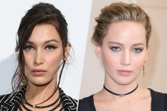 Bella Hadid dhe Jennifer Lawrence
