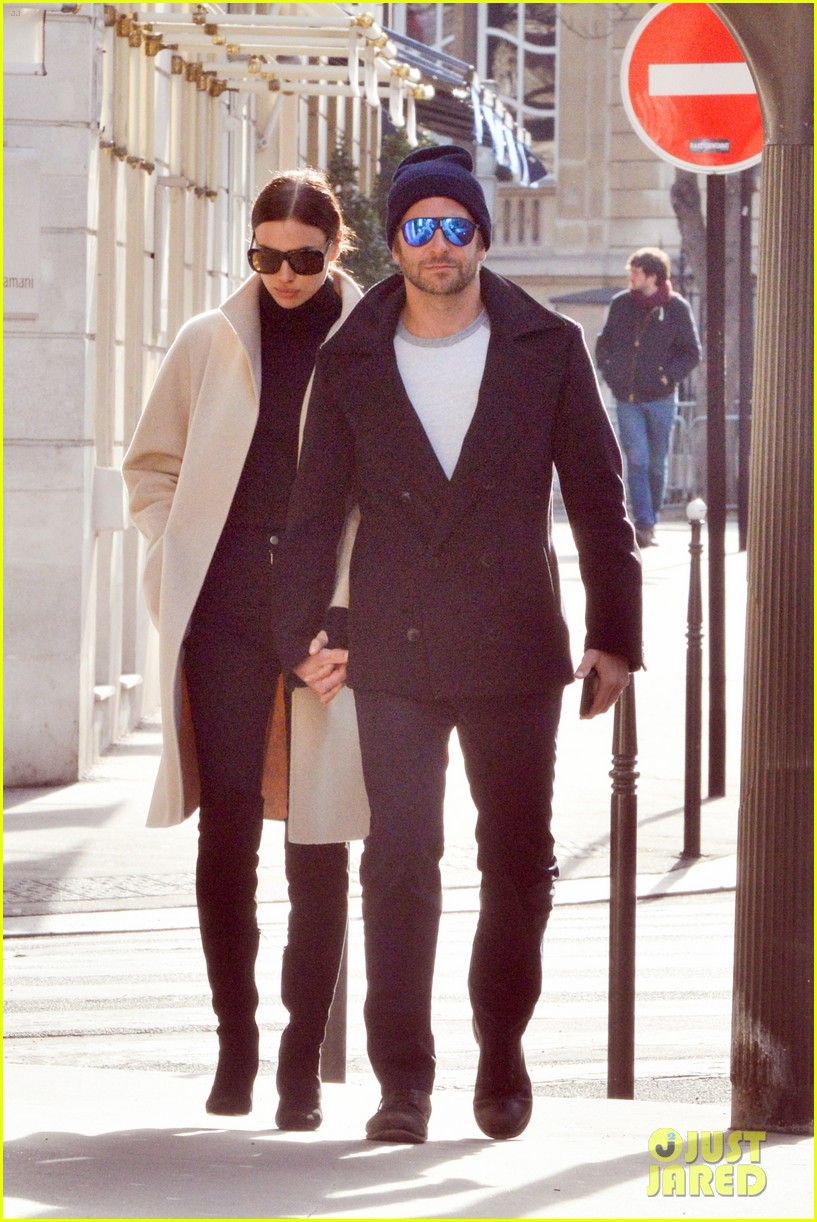 March 3, 2016: Bradley Cooper and Irina Shayk strolling the streets of Paris during Fashion Week. Mandatory Credit: INFphoto.com Ref.: inff-01/205393