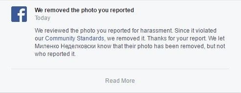 Facebook Community Standards